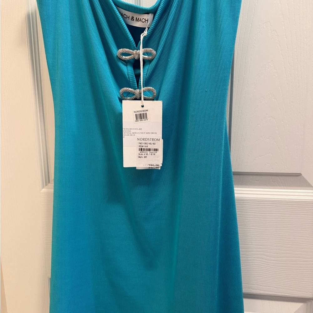 MACH & MACH Vibrant Blue Dress